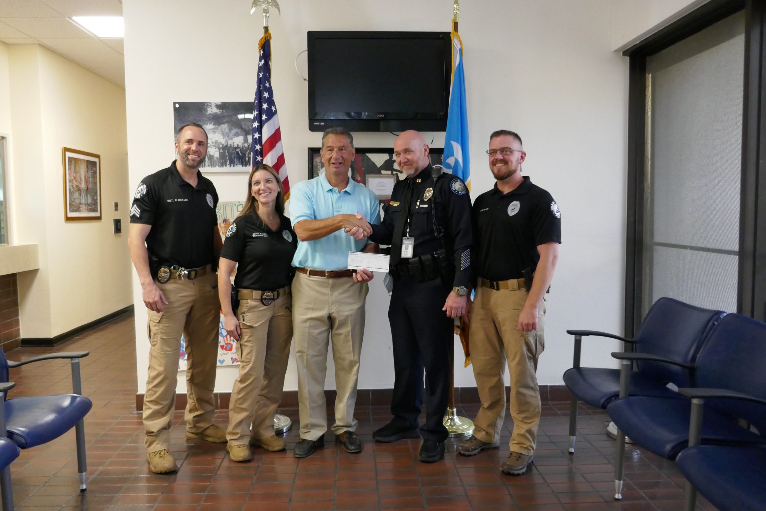 Police Department Donation